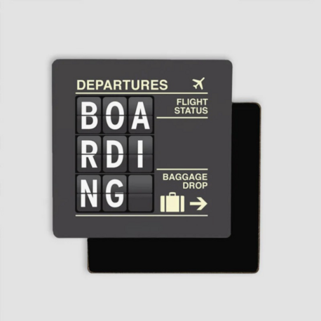Buzdolabı Mıknatısı - Boarding