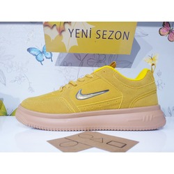 Run Easy Sarı Spor Ayakkabı