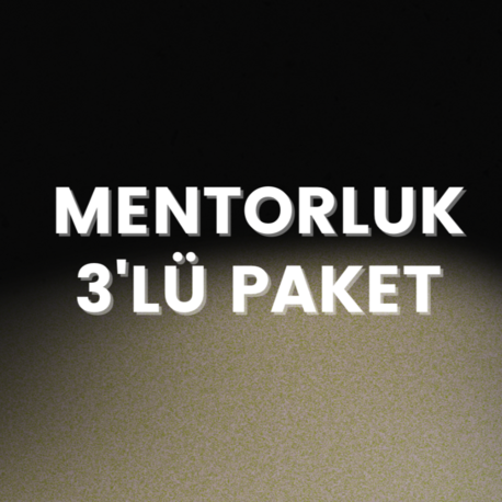 Mentorluk 3'lü Paket