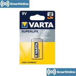 Varta Superlife 9V Karbon Pil