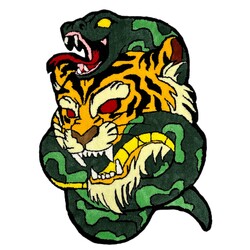 Tiger And Snake Rug