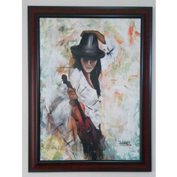 Woman With Violin