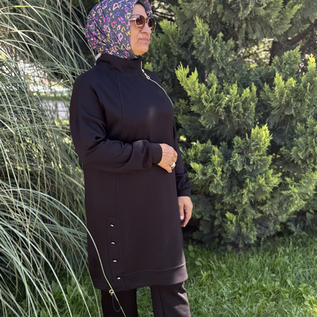 Omuz Fermuarlı Degaje Stoperli Takım 