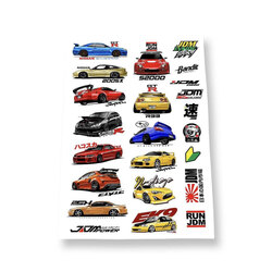 Stiker JDM 5 Temalı 20 Adet 
