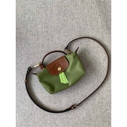 Longchamp La Pliage S Boy Yeşil