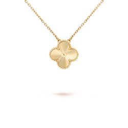 Van Cleef & Arpels Tekli Kolye Altın