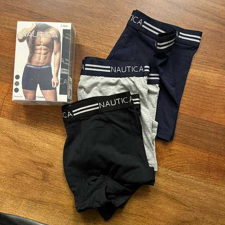 Erkek Orjinal Nautıca Boxer 3lü sert