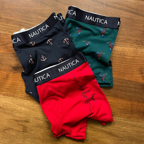 Erkek Orjinal Nautıca Boxer 3lü set