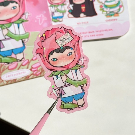 haku hologramlı sticker 