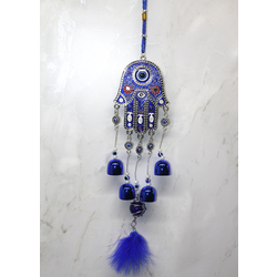 Metal Nazar Boncuğu Çan Model 18
