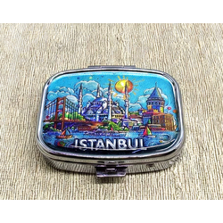 İstanbul Temalı İlaç Kutusu - Model 9