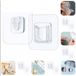 Geçmeli Klips Eşya Sabitleme Askısı 10 lu Set