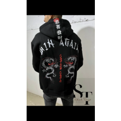 Baskılı Oversize Sweatshirt