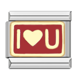 ILOVEU - Italian Bracelet Charm