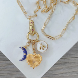 Charm Necklace - Blue Moon