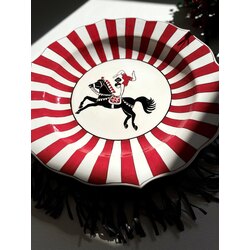 Circus serisi - At desenli 32 cm tabak ( ön sipariş)