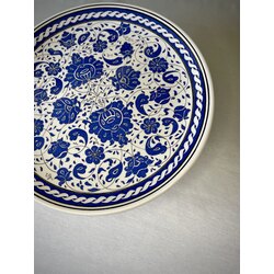 Babanakkaş Desenli Ayaklı Tabak (30cm) - ön sipariş
