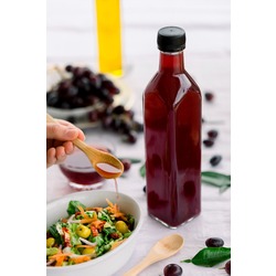 Üzüm Sirkesi 500 ML Cam Şişelerde (Ekolojik & Doğal Fermente)
