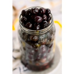 Siyah Zeytin ( 1000 CC Cam Kavanozlarda ) 