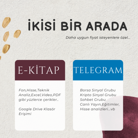 2'si 1 Arada (E-Kitap ve Telegram)