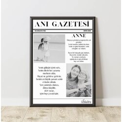 Anı Gazetesi (Anne+çerçeveli)