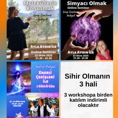 SİHRİN 3 HALİ: Moleküllerle Knşmk ve Simyacı İLK, Enerji Çekişi TEKRAR