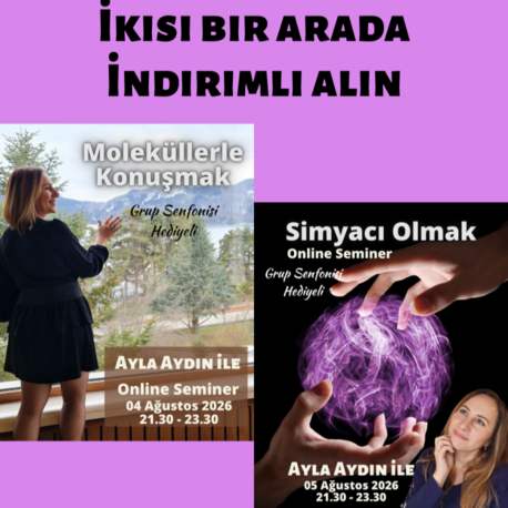 Moleküllerle Konuşmak ve Simyacı olmak birlikte (Tekrar katılım)