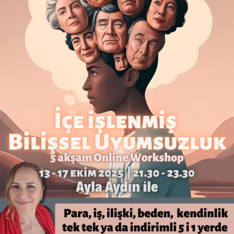 İçe İşlenmiş Bilişsel Uyumsuzluk | Online Zoom, tek part için ödeme linki
