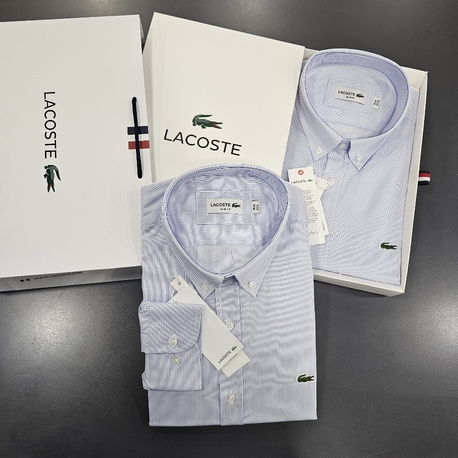LACOSTE GÖMLEK SLIMFIT ÇİZGİLİ