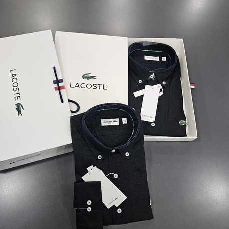LACOSTE GÖMLEK SLIMFIT SİYAH
