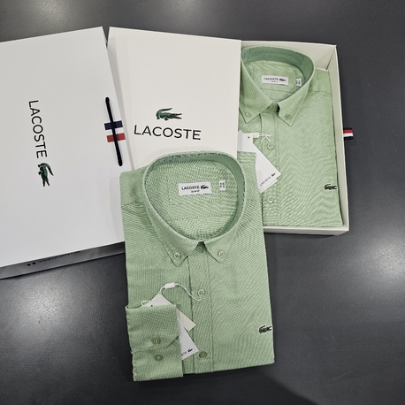 LACOSTE GÖMLEK SLIMFIT F.YEŞİLİ