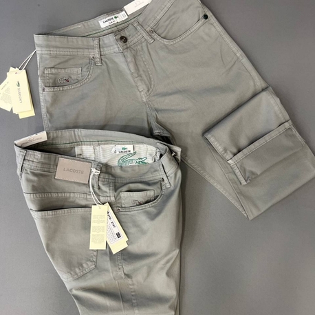 LACOSTE Erkek Keten Pantolon