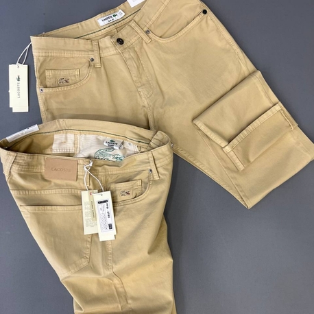 LACOSTE Erkek Keten Pantolon