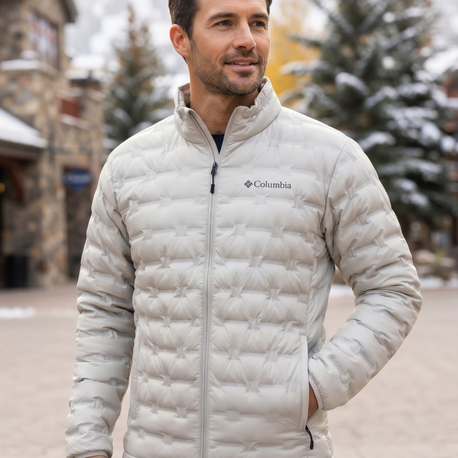 Columbia Ekru / Krem Desenli Termal Mont