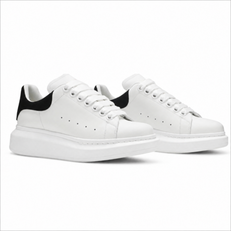Alexander McQueen Beyaz Erkek Deri Sneaker