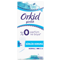 Orkid Günlük Koruma Günlük Pedler %0 x 20 Adet