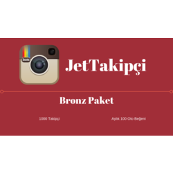 JetTakipçi Bronz Paket