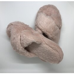 PELUŞ PUDRA KADIN EV TERLİĞİ