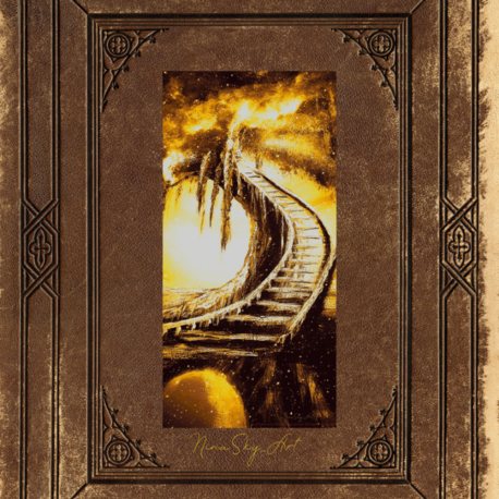 The Light of Yellow Wisdom Panel 2 (Mirror) — Premium Long Vertical Art by SoulAnchor
