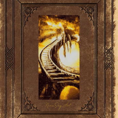 The Light of Yellow Wisdom Panel 1 — Premium Long Vertical Art by SoulAnchor