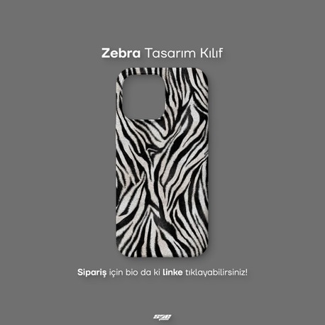 Zebra Tasarım Kılıf
