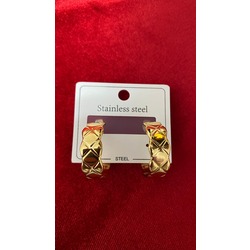 Gold Halka Küpe