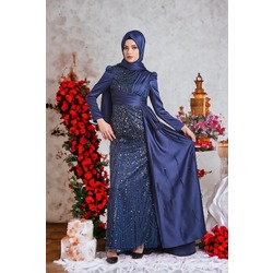 Dicle Abaya - Special Muslim Wedding Dress - 2024 Muslim Fashion