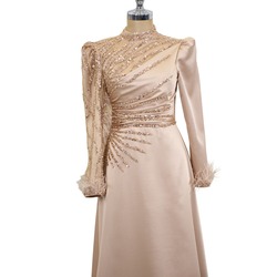 Bianca Abaya -  Special Muslim Abaya Dress - Muslim Wedding Abaya - Special Night Dresses