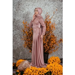 Rosa Abaya - 2024 Muslim Fashion - Muslim Wedding Dress