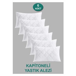 Nakkısh 6 Adet Kapitoneli Yastık Alezi