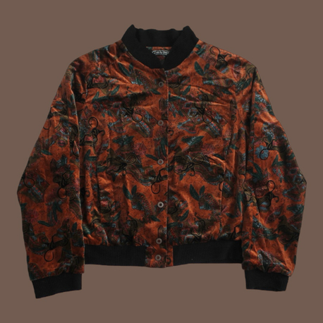 Kadife Bomber Ceket
