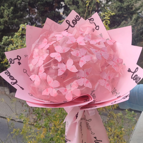 Pembe Kelebek Buket’i