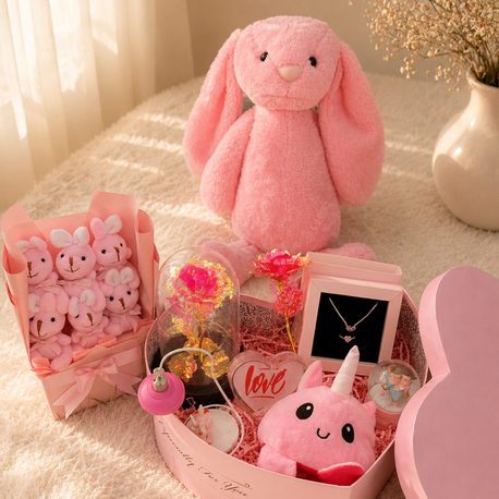 Pembe tavşan Set’i
