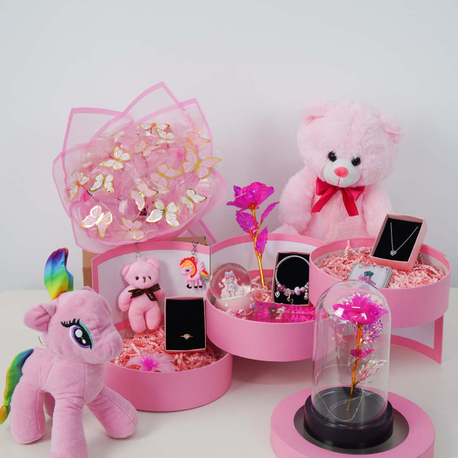 Pembe Sevgi Seti